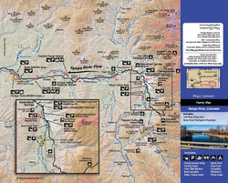 Map the Xperience Yampa River, Colorado Fishing Map